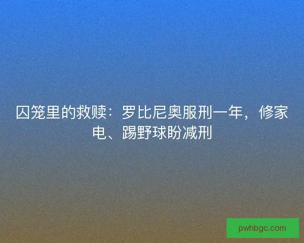 囚笼里的救赎：罗比尼奥服刑一年，修家电、踢野球盼减刑